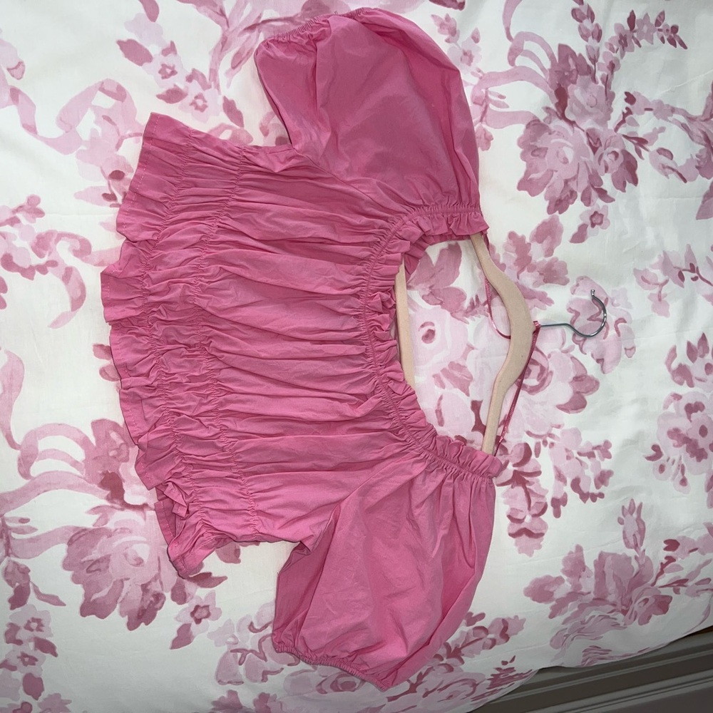 Zara Pink Crop Top